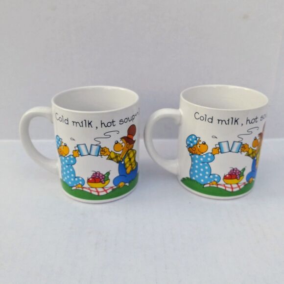 Vintage Princess House The Berenstain Bears Coffee Mug-Lot of 2-1987-Ceramic - Picture 2 of 11